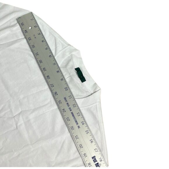 J Crew  T Shirt Men’s M White Relaxed Premium Tee NWT BN184 Relaxed Short Sleeve - Picture 6 of 8